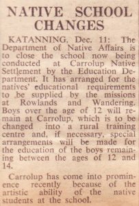The West Australian , 12th December 1950. Noel & Lily White Collection.